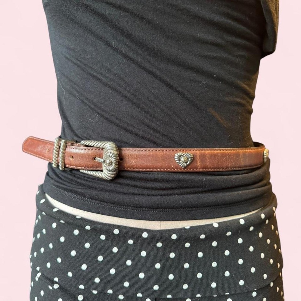 Vintage Canterbury genuine leather‎ belt